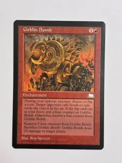 Goblin Bomb Weatherlight Regular - NM - Image 1