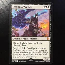 Eradicator Valkyrie Mythic Regular MTG Kaldeim #94 NM - Image 1