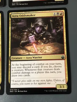 Azra Oddsmaker X4 Battlebond NM Condition See Pics Front Back - Image 2