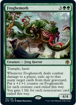 1 x Froghemoth - Adventures in the Forgotten Realms - LP - MTG - Image 1