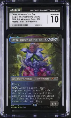 OONA, QUEEN OF THE FAE Secret Lair Foil Women's Day CGC 10 MTG - Image 1
