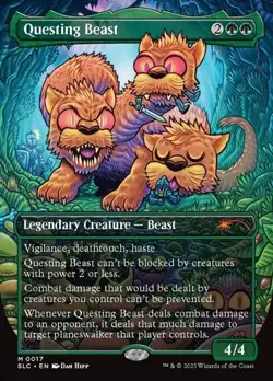 Questing Beast - Extended Art SLD NM MTG - Image 1