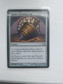 MTG [Magic the Gathering] Sensei’s Divining Top [Commander] [Premodern] NM/M - Image 1