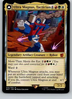 Ultra Magnus, Tactician - BOT - Transformers - Mythic - NM - MTG - Image 1