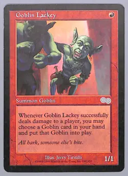 Goblin Lackey - 190 - Urza's Saga (USG) MTG - Image 1