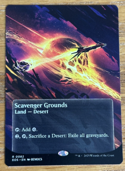 MTG Edge of Eternities Stellar Sights, Scavenger Grounds 0082- Borderless - Image 1
