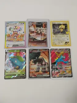 Pokemon Illustration Rare/Venusaur Promo/Rocket's Zapdos Holo/Full Art Cards - Image 1