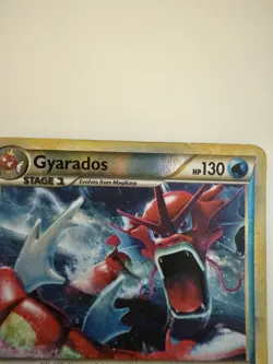 Gyarados 123/123 HeartGold SoulSilver Shiny Reverse Holo Rare Pokemon Card - Image 2
