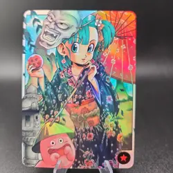 Bulma Japanese custume Dragon Ball Card Waifu Doujin - Image 1