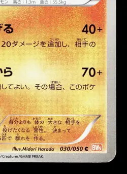 Throh 030/050 Dragon Blade MP 1st ED Japanese Pokemon Card TCG - Image 5