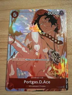 Portgas.D.Ace (Gift Collection 2023) P-028 One Piece Promotion Cards Foil - Image 1