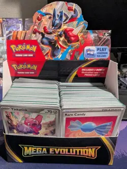 Pokemon TCG Mega Evolution Bulk - 75 Cards With holos And Reverse Holos - Image 1
