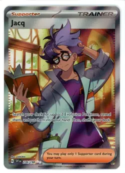 Jacq 236/198 Scarlet & Violet Base Set Pokemon Card - Image 1
