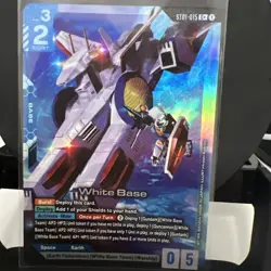 Gundam Card Game TCG White Base Card C+ Foil ST01-015 Universal Century 2025 - Image 1