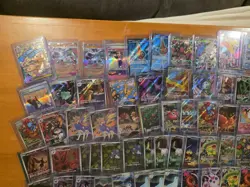 Japanese POKEMON 100 card LOT. SAR,ARs, Full Arts, EX, Masterball, Sr & More. - Image 2