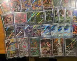 Japanese POKEMON 100 card LOT. SAR,ARs, Full Arts, EX, Masterball, Sr & More. - Image 5