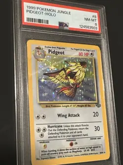 Pokemon TCG Pidgeot Jungle Holo Card 8/64 - Image 2