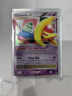 Pokemon TCG Cresselia LV.X Holo Ultra Rare Card 103/106 - Image 1