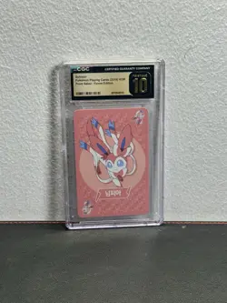 CGC 10 Pristine Sylveon Point Salad Eevee Edition Korean Pokemon Card - Image 1