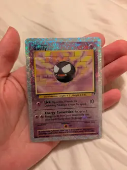 Pokemon Card - Gastly - 76/110 - 2002 - Legendary Collection - HP! - Image 1
