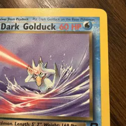 Dark Golduck Team Rocket 1st Edition 37/82 WOTC Vintage Pokemon Card 2000 LP - Image 2