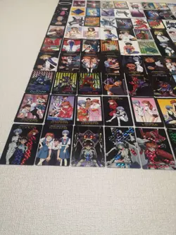 Neon Genesis Evangelion Cards Sega F/S 1996 Bandai 108 pieces complete set - Image 3