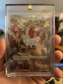 Hololive Quintet Spectrum Card Game hBPO2-084 Mikkorone 24 (SEC) English - Image 1