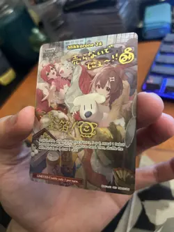 Hololive Quintet Spectrum Card Game hBPO2-084 Mikkorone 24 (SEC) English - Image 4