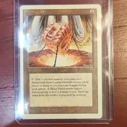 Mana Vault Magic: The Gathering Revised Edition Rare Artifact Card Mark Tedin - Image 1
