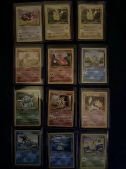 Vintage Pokemon WOTC Card Lot - 14 Cards From Base Set Through Neo Gen- NM/LP - Image 1