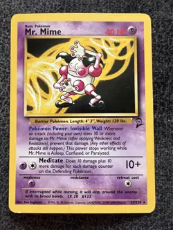 Mr. Mime 27/130 Rare Non Holo Pokemon Card NM - Image 1