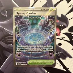 🔥Pokemon Card Mystery Garden 172/132 Mega Evolutions Full Art Holo Rare NM+🔥 - Image 1