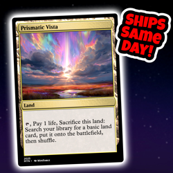 Prismatic Vista - Custom Art Magic: The Gathering Playtest Card - Commander EDH - Image 1