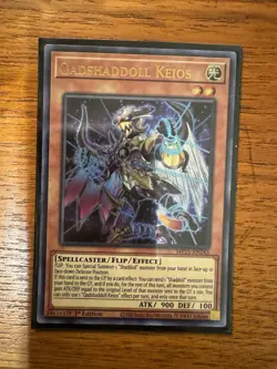 Qadshaddoll Keios (MP21-EN243) - Ultra Rare - 1st Edition Card English Yugioh - Image 1