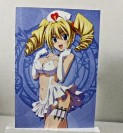 Ravel Phoenix High School DxD Dress Up Anime Waifu Matte Foil Girl Card Nurse - Image 1