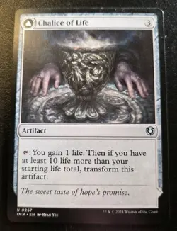 Chalice Of Life / Chalice Of Death 0257 Uncommon Innistrad Remastered MTG - Image 1