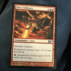 MTG Shiv's Embrace Magic 2011 156/249 Regular Uncommon - Image 1