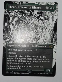 MTG Thran, Breaker of Silence Phyrexia: All Will Be One 331 Regular Rare - Image 2