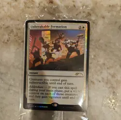 Magic The Gathering x Teenage Mutant Ninja Turtles Foil Promo SEALED NYCC 2025 - Image 1