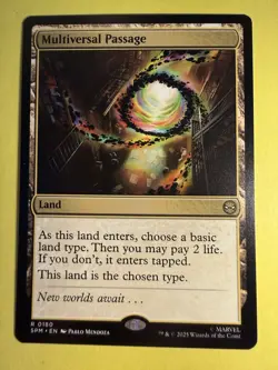 Magic ~ Multiversal Passage #0180 ~ Marvel's Spider-Man ~ Pack Fresh - Image 1