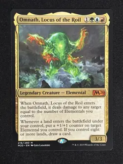 1x MTG Omnath, Locus of the Roil - Core Set 2020 (M20) #216 - Magic - Image 1
