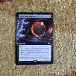 MTG Insatiable Avarice - Extended Art - OTJ 325 Outlaws of Thunder Junction Mint - Image 1