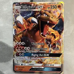 Pokemon TCG Charizard GX Holo Ultra Rare Card Burning Shadows 20/147 Mint - Image 1
