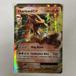 Pokemon TCG Charizard EX - XY Evolutions Holo Card #12/108 NM Condition - Image 1