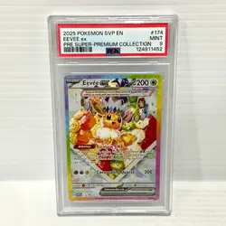 Eevee EX SVP 174 - SPC Promo Prismatic Evolutions - PSA 9 - Graded Pokemon - Image 1