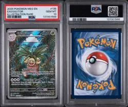 Exeggutor #135 Illustration Rare Pokemon Meg En-Mega Evolution Gem Mint PSA 10 - Image 3