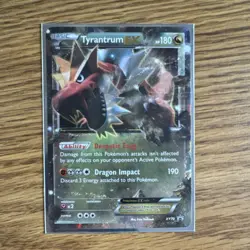 Tyrantrum EX XY70 XY Promo Holo Basic Dragon Type English Pokemon TCG Card - Image 1