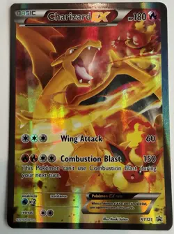 Charizard EX XY121 Full Art Holo Black Star Promo Pokemon TCG - Image 1