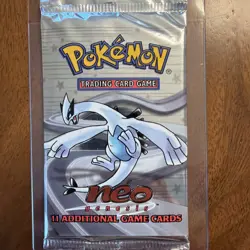 Pokemon TCG Neo Genesis Unlimited Booster Pack, New, Sealed - Image 3