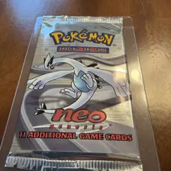 Pokemon TCG Neo Genesis Unlimited Booster Pack, New, Sealed - Image 4